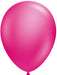 TUFTEX 5-Inch Metallic Fuchsia Latex Balloons, 50 Count