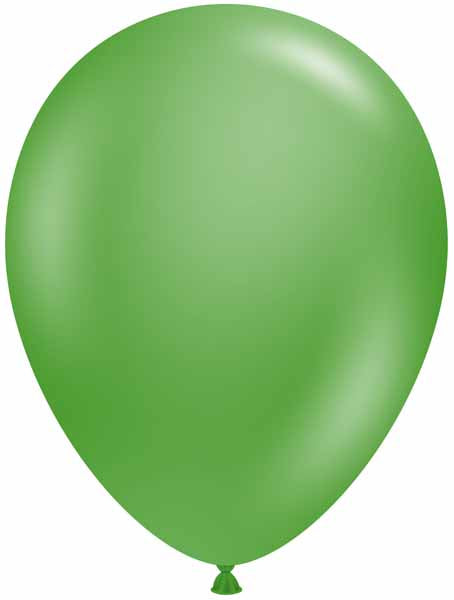 TUFTEX 11-Inch Metallic Green Latex Balloons, 100 Count