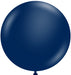 TUFTEX 36-Inch Metallic Midnight Blue Latex Balloons, 2 Pack