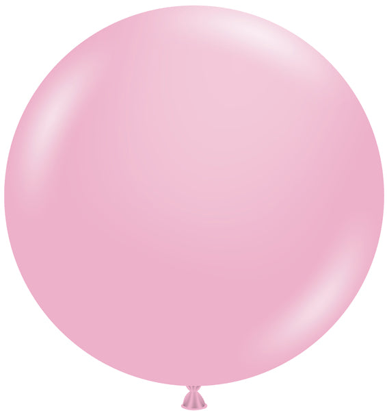 TUFTEX 24 Inch Shimmering Pink Latex Balloons, 25 Count