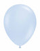 Tuftex Monet Baby Blue 17-Inch Latex Balloons, 50 Count