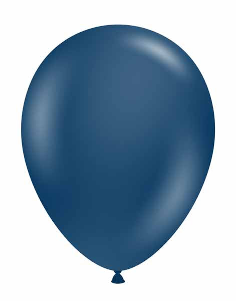 TUFTEX 11-Inch Naval Navy Blue Latex Balloons, 100 Count