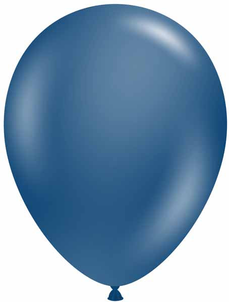 TUF-TEX 11-Inch Navy Blue Latex Balloons, 100 Count