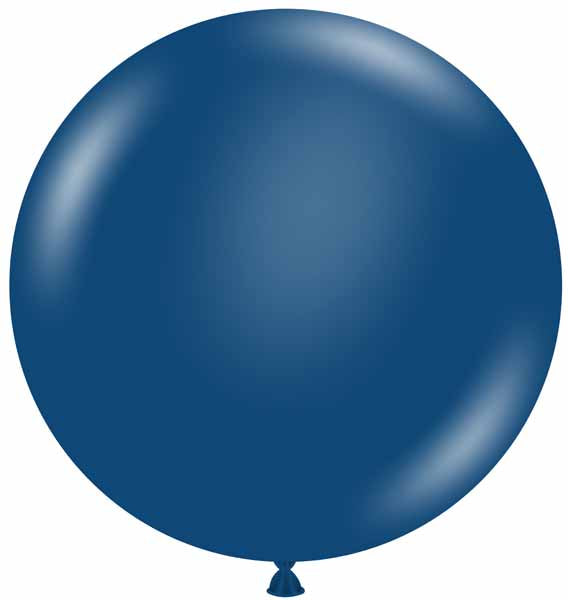 TUF-TEX 36-Inch Navy Blue Latex Balloons, 2 Pack