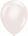 TUFTEX 11-Inch Pearl White Sugar Latex Balloons, 100 Count