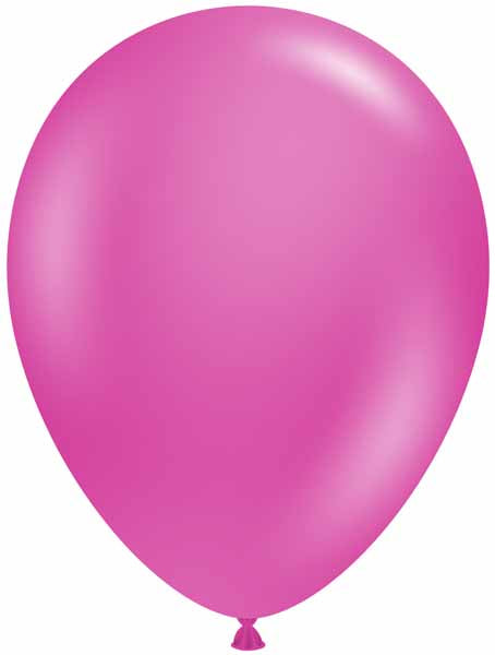 TUFTEX 5 Inch Pixie Pink Latex Balloons, 50 Count