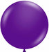 TUFTEX 36-Inch Plum Purple Latex Balloons, 2-Pack