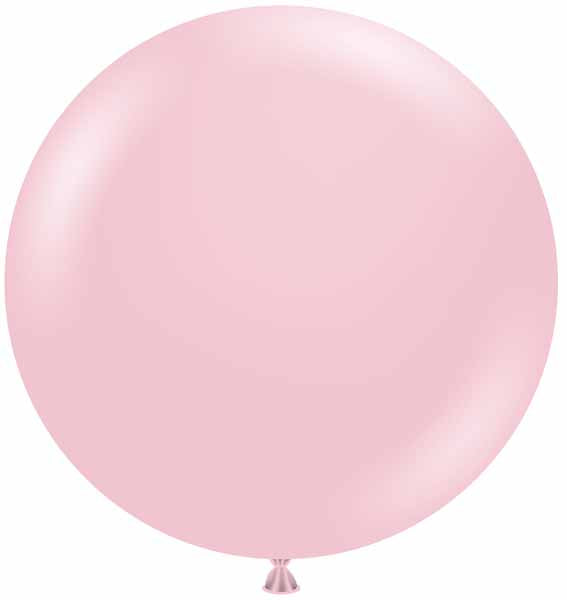 TUFTEX 24-Inch Pearl Romey Pink Latex Balloons, 25 Count