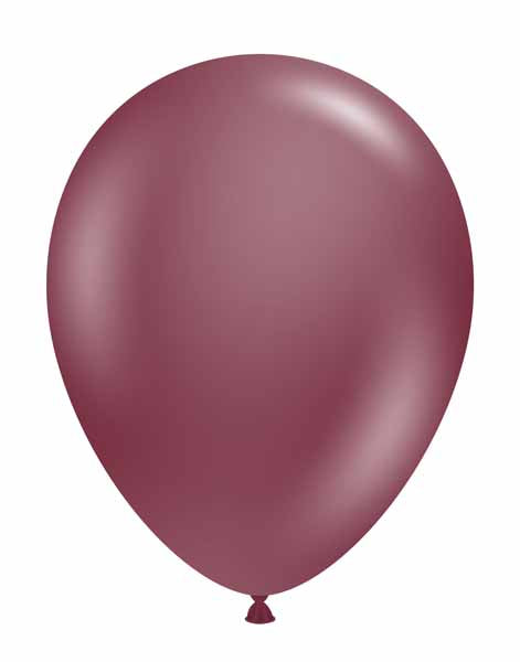 TUF-TEX Samba Burgundy 5-Inch Latex Balloons, 50 Pack