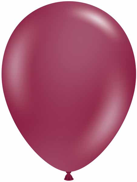 TUFTEX 11-Inch Sangria Latex Balloons, 12 Count