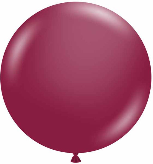 Tuftex 36 Inch Sangria Latex Balloons, 2 Pack