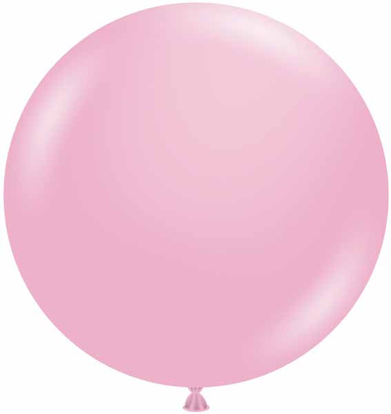 TUFTEX 36-Inch Shimmer Pink Latex Balloons, 2-Pack