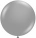Tuftex Giant Silver Round Latex Balloons 36" (2/Pk)