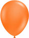TUFTEX 11 Inch Standard Orange Latex Balloons, 12 Count