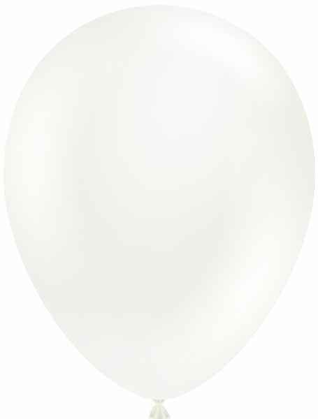 TUFTEX 11-Inch Standard White Latex Balloons, 100 Count