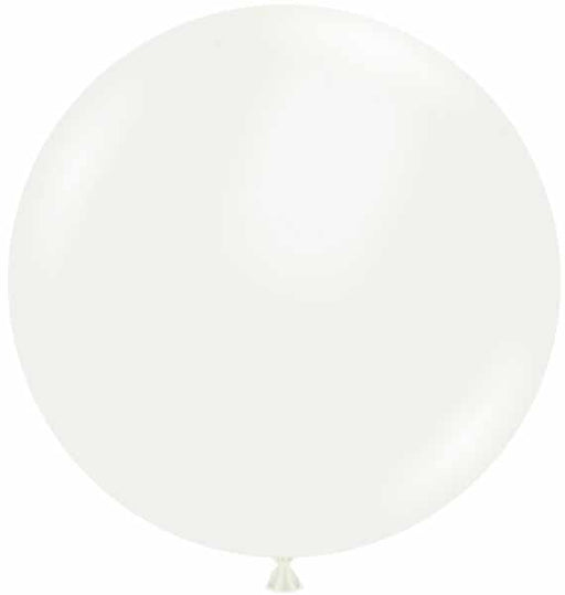 TUFTEX 36-Inch Standard White Latex Balloons, 2-Pack