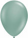 TUFTEX 11-Inch Willow Green Latex Balloons, 12 Count