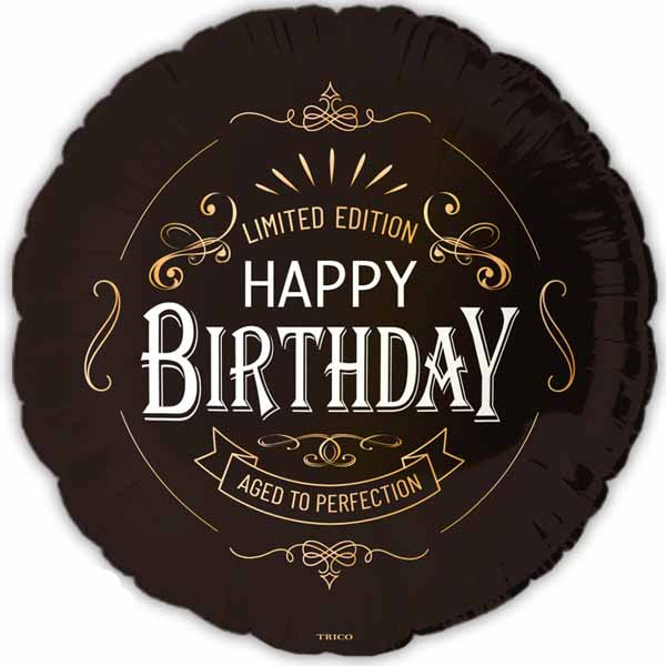 Happy Birthday Limited Edition 18-Inch Foil Balloon