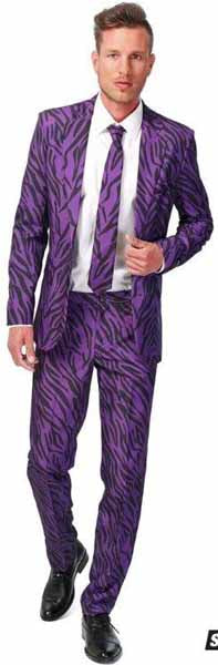 Suitmeister Pimp Tiger Men's Costume Suit, X-Large