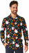 Suitmeister Men's Santa & Elves Christmas Shirt, Medium