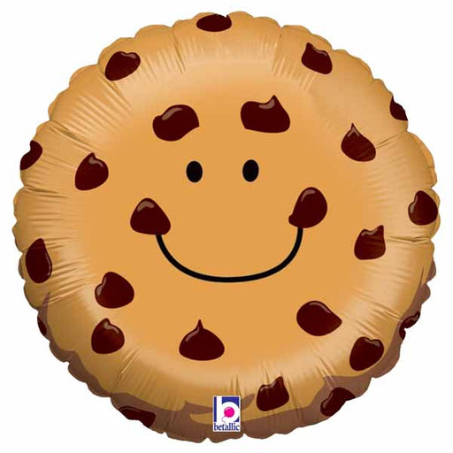 Chocolate Chip Cookie 21-Inch Foil Balloon