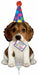 Birthday Puppy 14 Inch Mini Foil Balloon