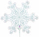 14-Inch Snowflake Mini Foil Balloon