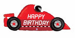 Race Car Birthday Shaped Foil Balloon, 56 Inch