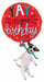 Yay Birthday Dog 38" Shaped Foil Balloon