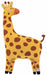 Jungle Giraffe 41-Inch Shaped Foil Balloon