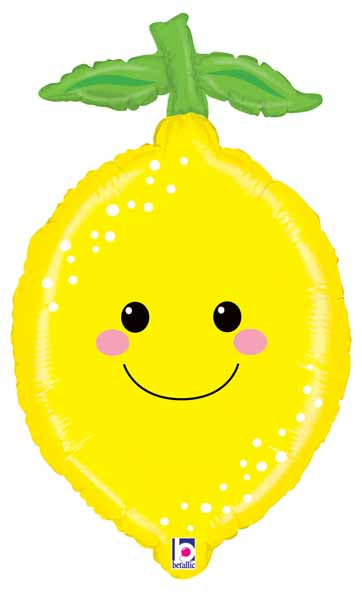 Lemon Produce Pal 29" Shaped Foil Balloon