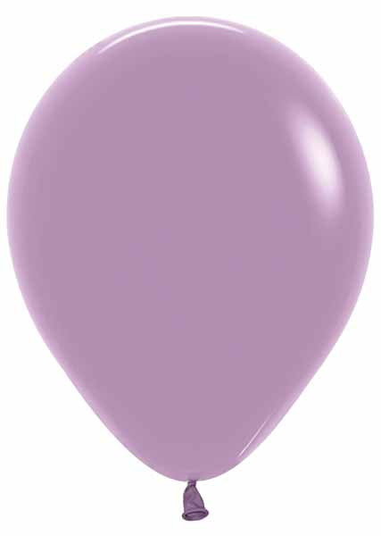 Pastel Dusk Lavender 11-Inch Latex Balloons, 100 Pack