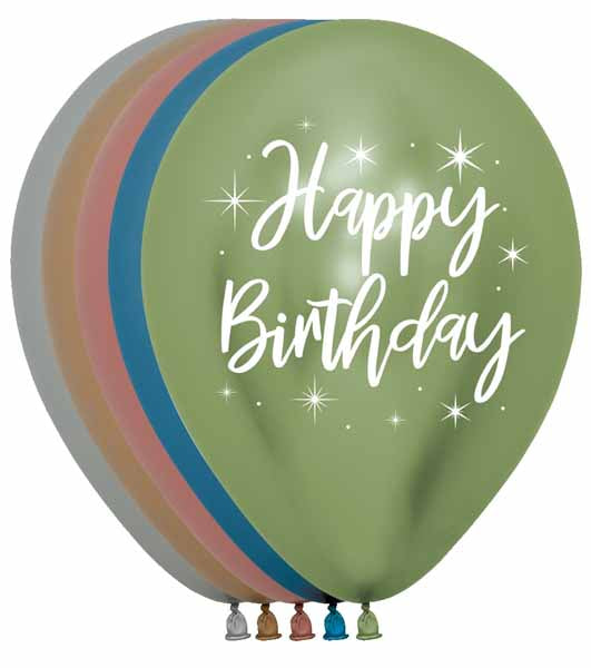 HBD REFLEX ASST 2SD 11" SEMPERTEX 50/BG