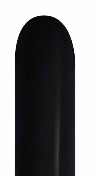 Sempertex 160 Black Twisting Balloons, 50 Pack