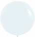 Sempertex White 24-Inch Latex Balloons, 10 Pack