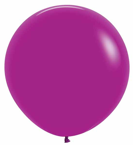 Deluxe Purple Orchid 24-Inch Latex Balloons, 10-Pack