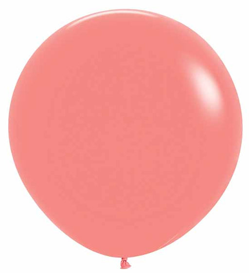 Deluxe Tropical Coral 24-Inch Latex Balloons, 10 Pack