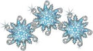 38-Inch Linky Snowflake Holographic Foil Balloon
