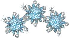 38-Inch Linky Snowflake Holographic Foil Balloon