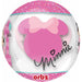 Minnie Mouse 1st B-Day Orbz Balloon (3/Pk)