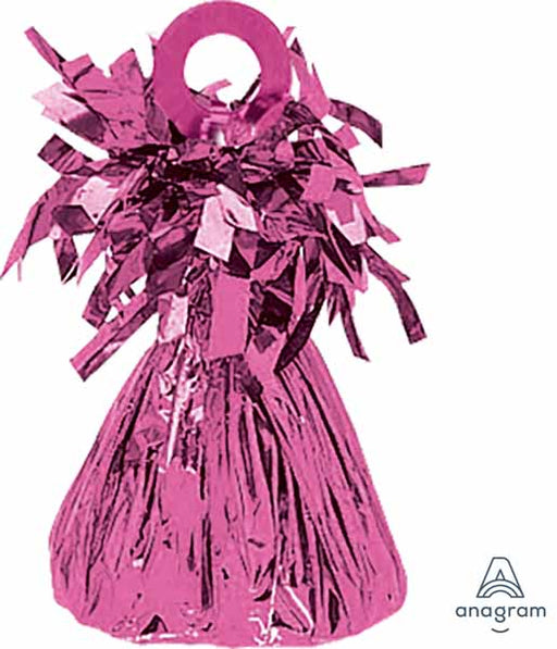 Bright Pink Foil Balloon Weight, 170 g