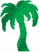 Palm Tree Foil Cutouts for Luau and Summer Parties
