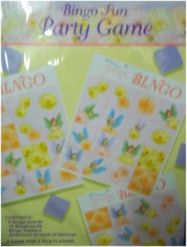 Flitterbyes Party Bingo Game