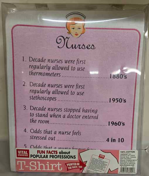Vital Statistics Nurse T-Shirt