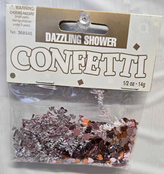 Dazzling Shower Confetti Mix