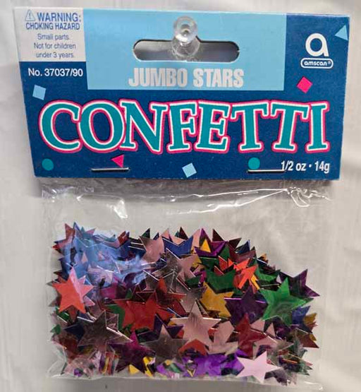 Multicolour Jumbo Star Confetti