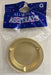 Gold Aluminum Ashtrays, 8 Pack