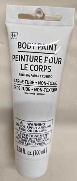 White Body Paint, 3.4 oz
