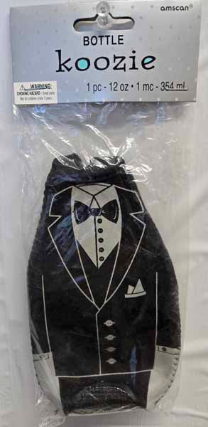 Groom Bottle Cozy for 12 oz Bottles