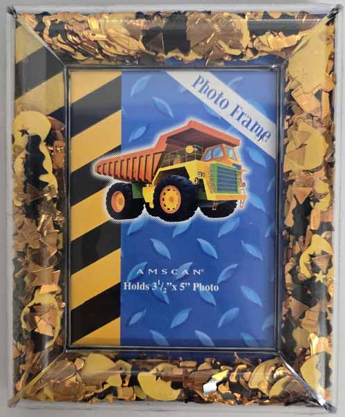 Keep On Truckin' Confetti Frame